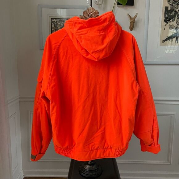 Gamehide Hush Hide Orange Waist Length Coat M - Picture 7 of 11